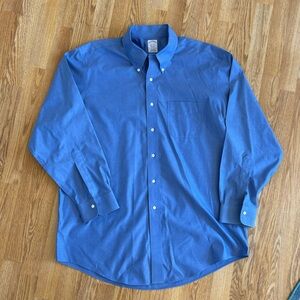 Brooks Brothers cobalt button down NWOT